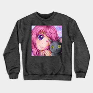 Kitty Snuggles Crewneck Sweatshirt